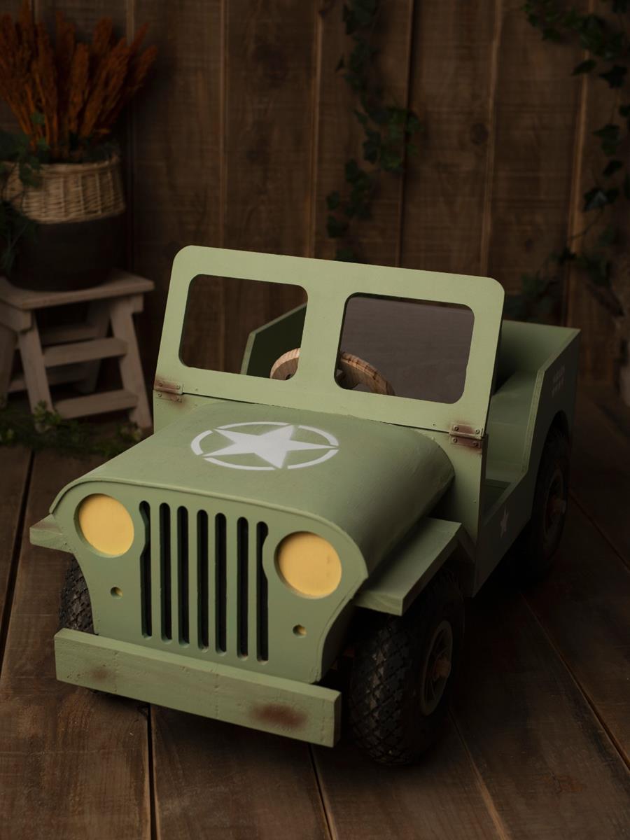 jeep willis | 13234 | Atrezzo infantil diferente para tus sesiones